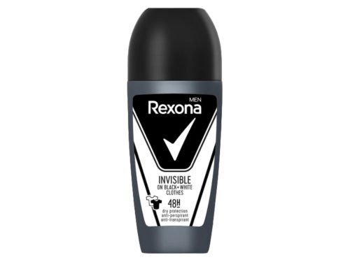 Rexona Men deo GOLYÓS 50ml - Invisible Black+White