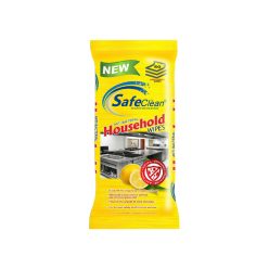   SafeClean antibakteriális felülettisztító törlőkendő 50db - Konyhai