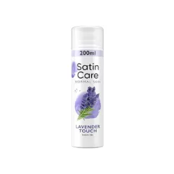 Satin Care borotvagél 200ml - Normál bőrre - Levendula
