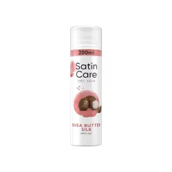   Satin Care borotvagél 200ml - Száraz bőrre - Shea vaj selyem