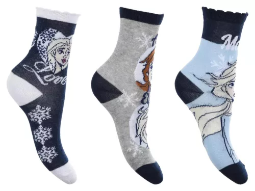 Jégvarázs gyerek zokni 3 pár/csomag - 23-26 (HU0634-pack1)