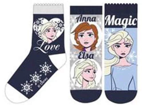 Jégvarázs gyerek zokni 3 pár/csomag - 23-26 (HU0634-pack1)