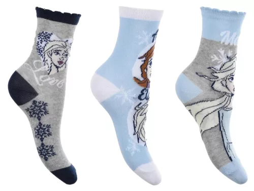 Jégvarázs gyerek zokni 3 pár/csomag - 31-34 (HU0634-pack2)