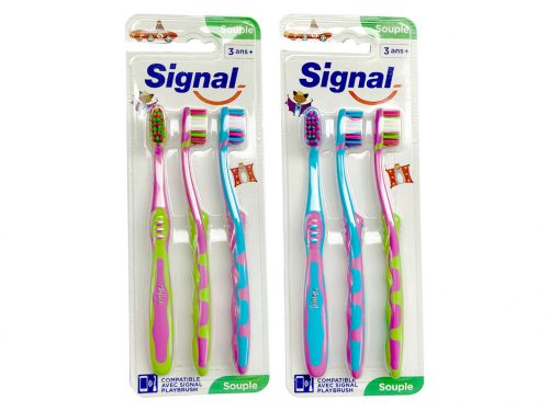 Signal gyerek fogkefe 3db (3 év felett)