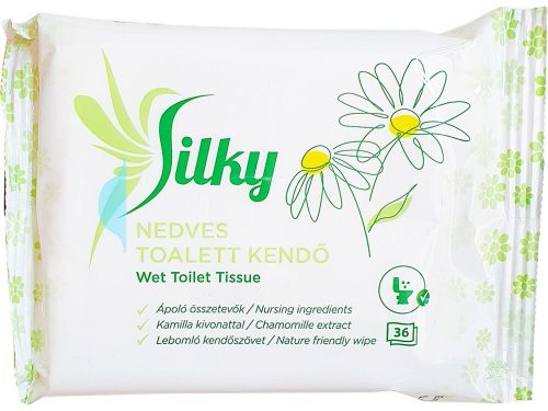 Silky nedves wc-papír 36db - Kamilla