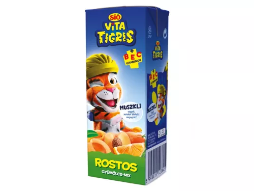 Sió Vitatigris gyümölcsital 0,2l - Rostos gyümölcs-mix