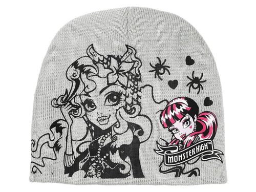 Monster High gyerek sapka - Szürke - 52 cm