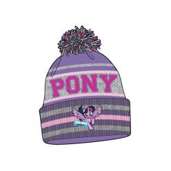 Én kicsi pónim gyerek sapka - Lila-Szürke - 52 cm