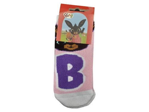 Bing gyerek vastag csúszásgátlós zokni - Világos rózsaszín - 27-30