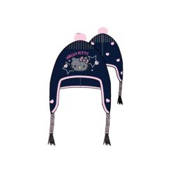 Hello Kitty gyerek sapka - Sötétkék - 52 cm
