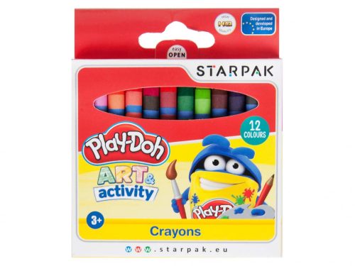 Play-Doh zsírkréta 12 db-os