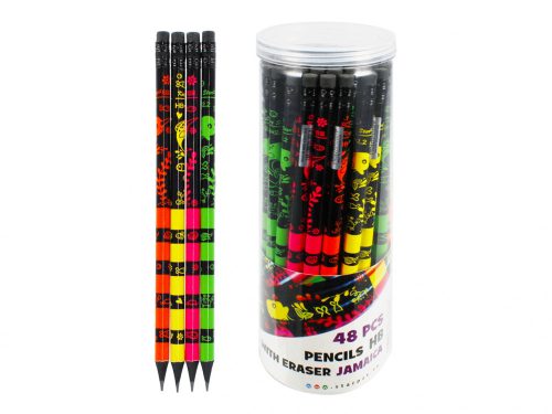 Jamaica HB grafit ceruza radír véggel