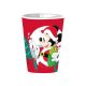 Disney Minnie and Mickey Karácsonyi műanyag pohár 260 ml