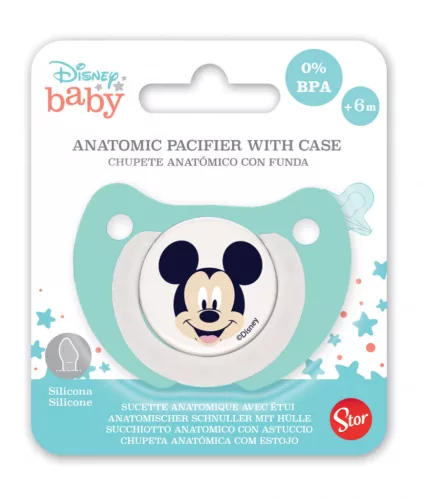 Disney Mickey Hello World baba játszó- és altatócumi tokkal
