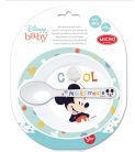 Disney Mickey baba micro mélytányér + kanál szett