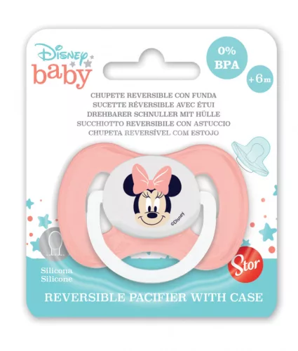 Disney Minnie Ooh Lala! megfordítható baba cumi tokkal