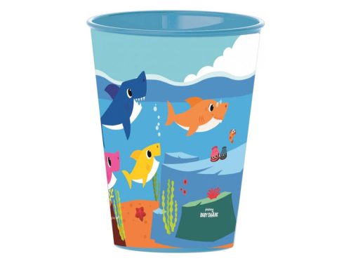 Baby Shark műanyag pohár 260 ml