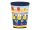 Minyonok Striped műanyag pohár 260 ml