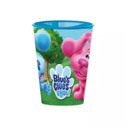 Azúrkék nyomok Play műanyag pohár 260 ml