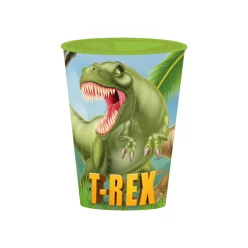 Dinoszaurusz T-Rex műanyag pohár 260 ml