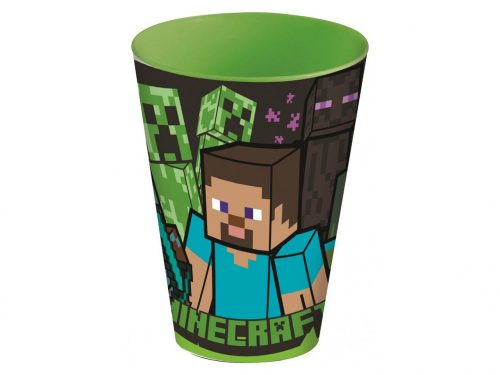 Minecraft műanyag pohár 430 ml 