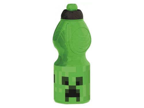 Minecraft Creeper kulacs, sportpalack 400 ml