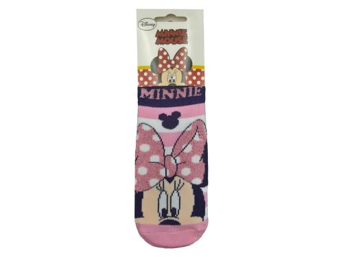 Minnie Gyerek vastag csúszásgátlós zokni  - Rózsaszín - 27-30