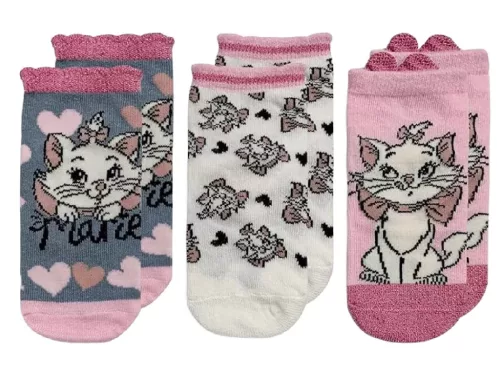 Disney Marie Hearts baba zokni 0-6 hó