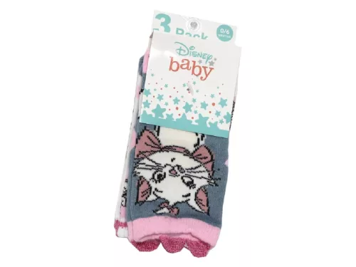 Disney Marie Hearts baba zokni 0-6 hó