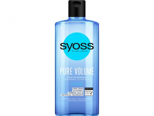 Syoss SAMPON 440ml - Pure Volume Micellás