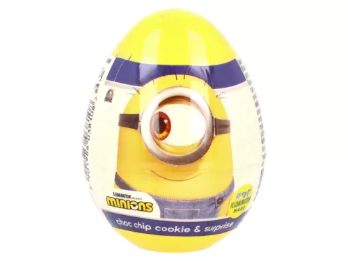 Tojás csokis keksszel, meglepetéssel 5,5g – Minyonok