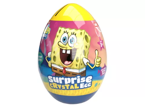 Meglepetés Kristály Tojás persely 16g - Spongyabob