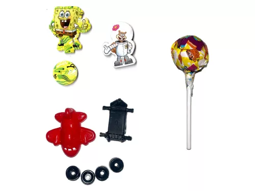 Meglepetés Kristály Tojás persely 16g - Spongyabob