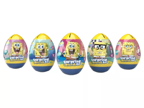 Meglepetés Kristály Tojás persely 16g - Spongyabob