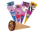 Meglepetés Tölcsér Mogyorókrémmel Töltve Drazséval 25g - Peppa Malac
