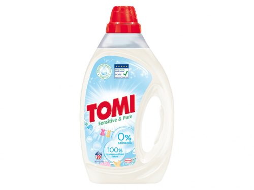 Tomi folyékony mosószer 1L 20 mosás - Sensitive Pure