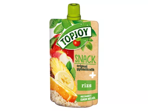 TopJoy gyümölcspüré 100g - Trópusi gyümölcsök + rízs