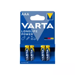 VARTA Longlife Power mikroceruzaelem (AAA) 4db