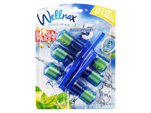 Wellnax Breeze Refresh Blue Hygiene WC frissítő 3X50g - Citrom