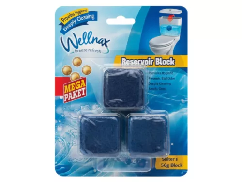 Wellnax Breeze Refresh WC tartály frissítő kocka 3X50g