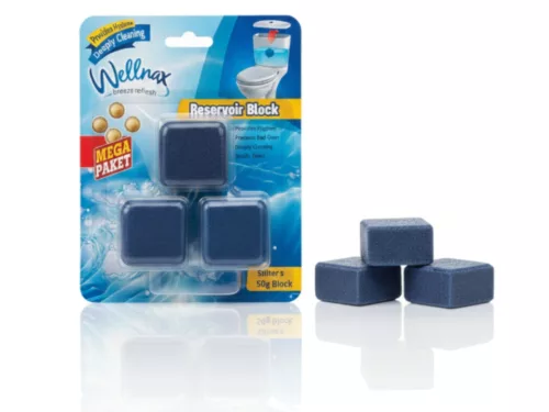 Wellnax Breeze Refresh WC tartály frissítő kocka 3X50g
