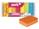 York Colour Lux mosogatószivacs - 7db (6+1 gratis)