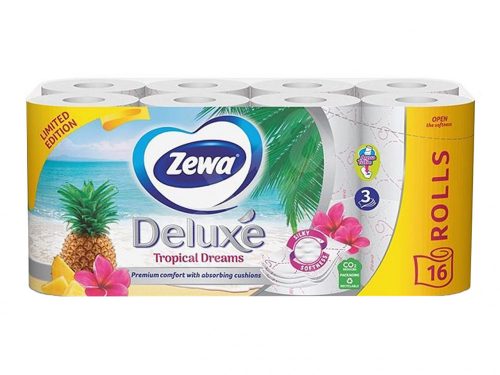 Zewa Deluxe Prémium WC-papír 16 tekercs 3 réteg - Tropical Dreams