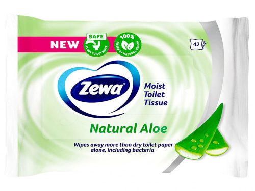 Zewa nedves wc-papír 42db - Aloe Vera