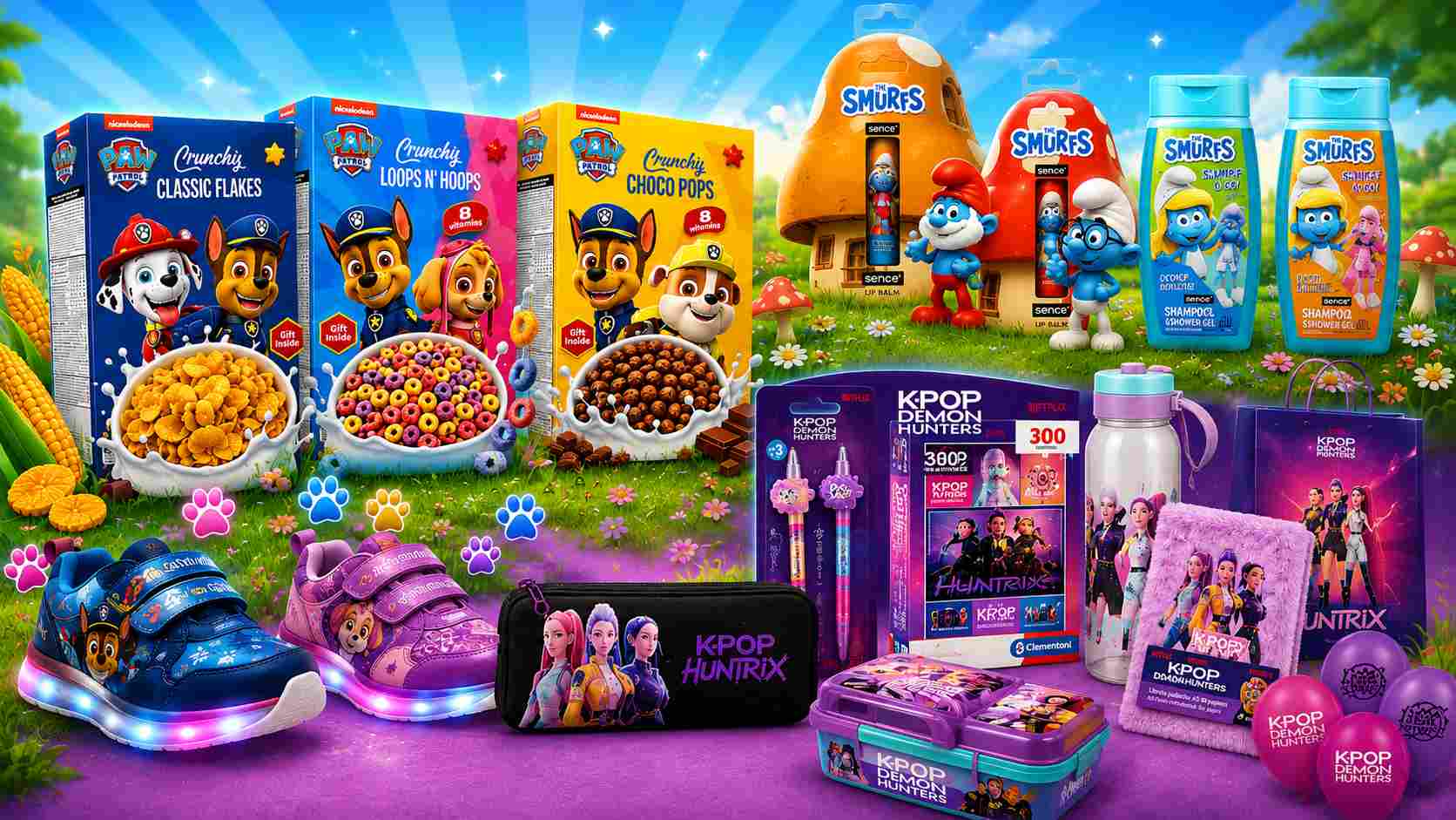 Iskolakezdés mesehősökkel: Lilo és Stitch, Mancs Őrjárat, Minecraft, Hello Kitty és Pókember 